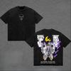 Japanisches Anime Soul Eater T-Shirt Death The Kid Y2k Gewaschenes T-Shirt Herren Damen Kleidung Sommer Kurzarm Baumwoll-T-Shirts Kleidung