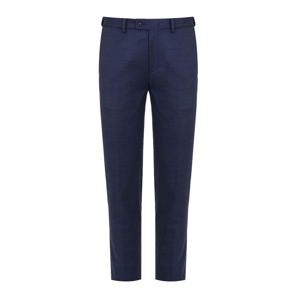 BASSOHOMME Wool Blended Slim Fit Premium Two-Tone Pants (Wsy1Pt11A)