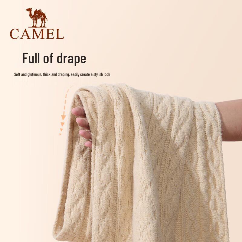 Camel Winter Warm Versatile Scarf