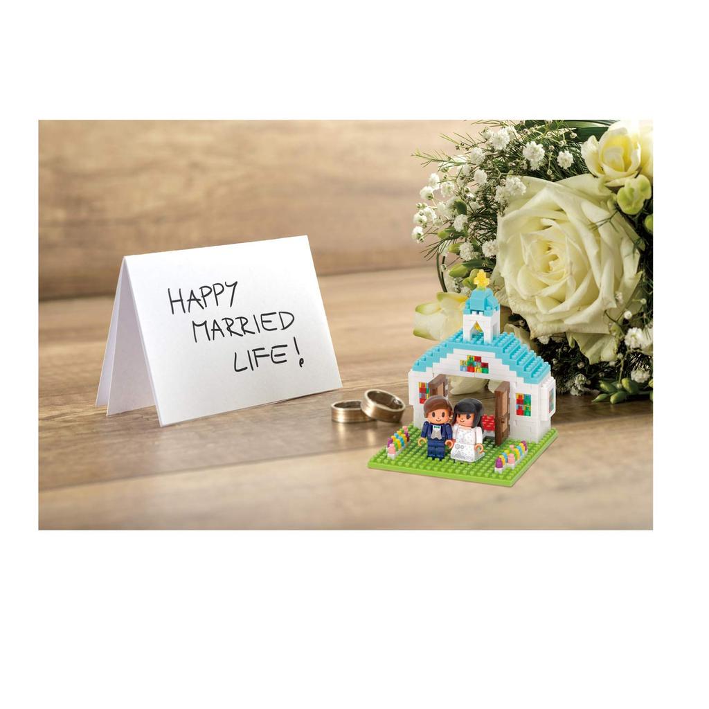 Nanoblock Stories Collection Wedding NBH212