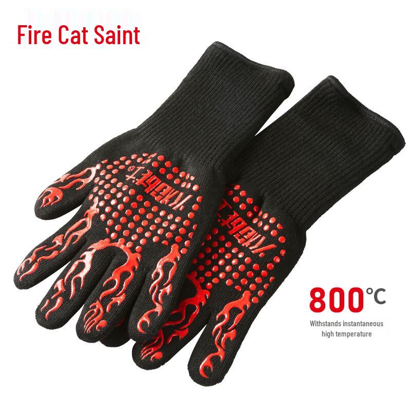 Flame Warrior 800-Degree Heat Resistant Gloves