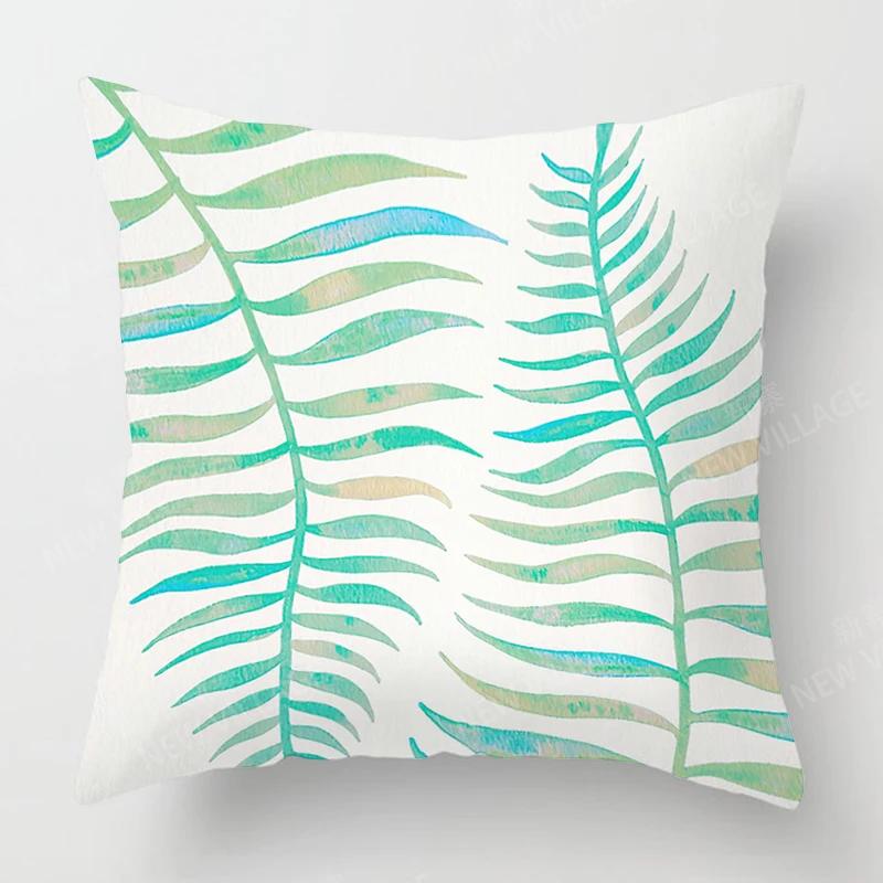 Home Decor Colorful Floral & Nature Pattern Pillow Covers Pattern Cushion Cover Suitable for Sofa Bedroom Car Pillow Cover