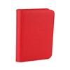 4 Pockets Side Loading Zipper Card Album Pu Leather 160 Cards Binder Tcg Game With Sealed Fixed Pockets Pages For Mgpkmfowygo