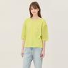 Benetong Mesh Sleeve Beaded Knit_Bakp70531Yg
