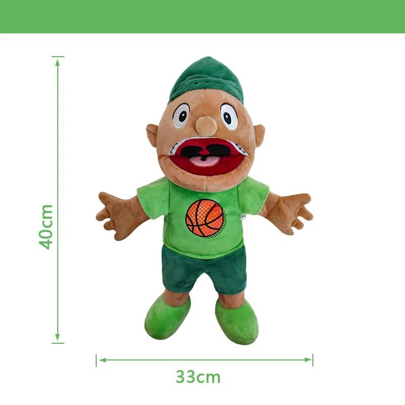 Jeffy Dad Sml Puppets Dinosaur Plush Toy Jeffy Puppet Dolls Jeffy With Stick Family Marioneta Boy Zombie Rapper Feebe Kid Gifts