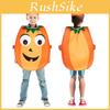 Kinder-Halloweenkostüm aus Polyester-Schwamm, Unisex-Cosplay-Party-Outfit