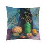 Retro Oil Painting Fruits And Vegetables Pepper Flower Pattern Pillowcase Car Living Room Sofa Decoration Pillowcase 45*45Cm