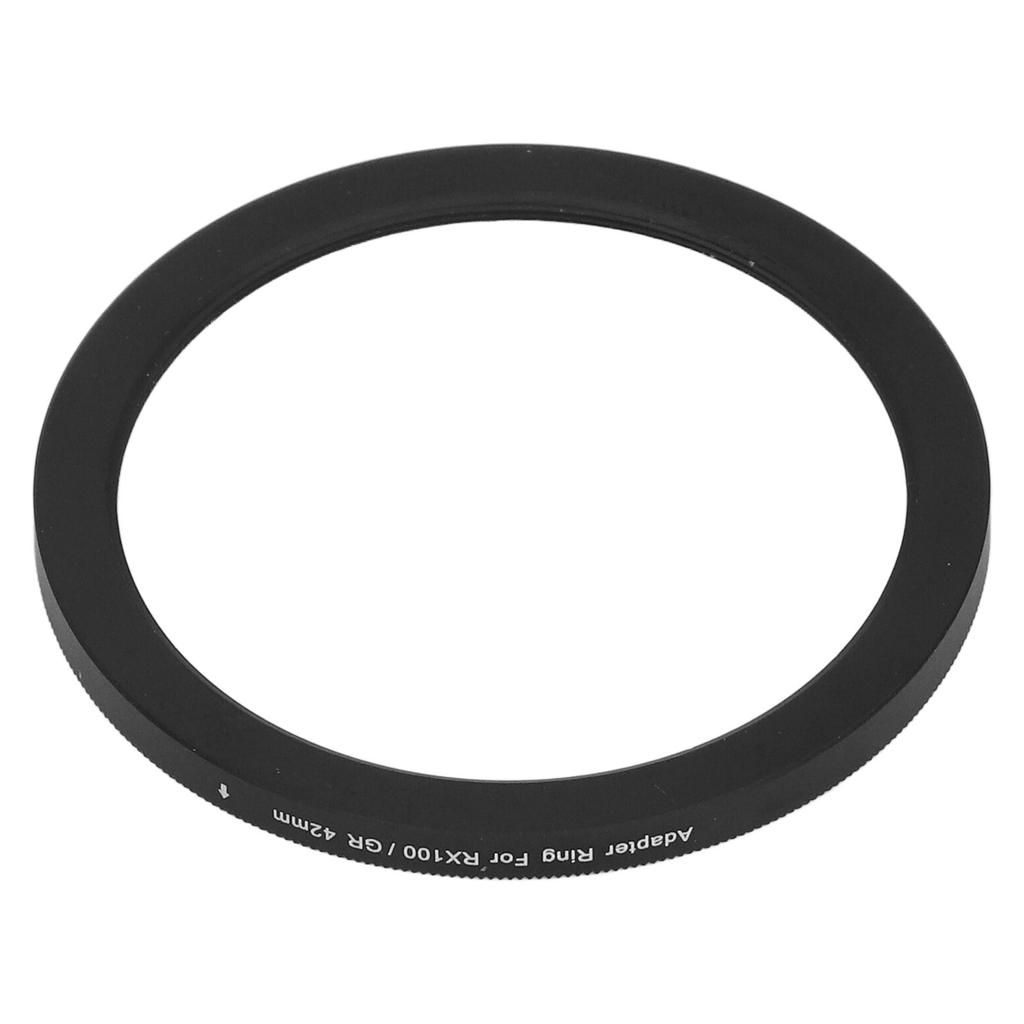 Filter Adapter Ring 49mm To 42mm Aluminum Alloy Threaded Filter Lens Adapter Ring for Ricoh GR2 GR3