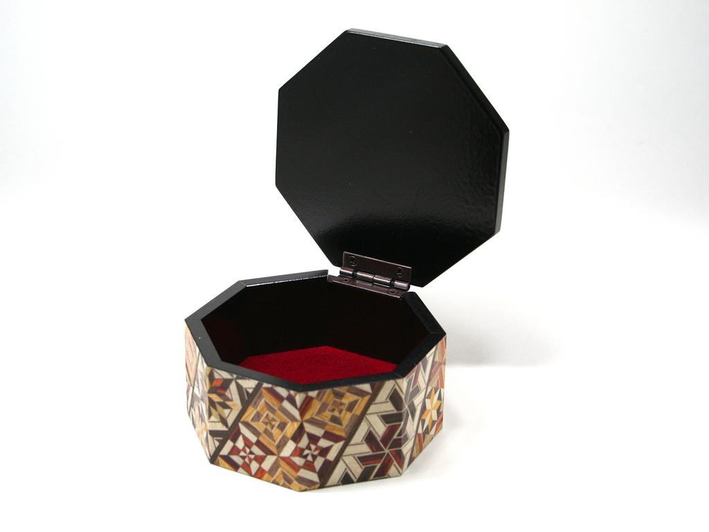 Parquetry Octagonal Sweet Box Small Parquet