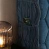 Luxury Thicken Velvet Quilted Headboard Cover Solid Color High Grade All-inclusive Bedside Cover Soft Plush Bed Head Cover