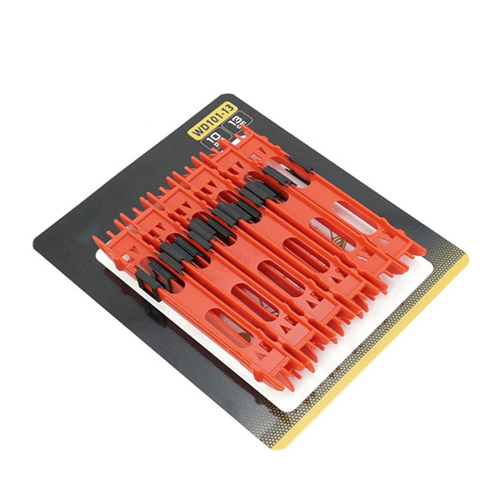 10Pc Fishing Line Winding Board Fishing Line Rig Winder Plastic Winding Board Line Holder Management Tool Fishing Tackle