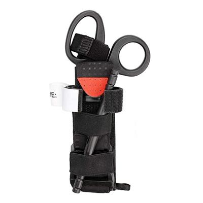 Bolsa de torniquete táctico Molle, soporte de tijera EDC, bolsa de exploración de caza, correa de emergencia para hemostasia rápida, Kits de primeros auxilios
