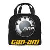 Benutzerdefinierte BRP ATV Unisex Can Am Logo Lunchtasche Damen Thermokühlbox Isolierte Brotdose für Kinder Schulkinder lunchbag