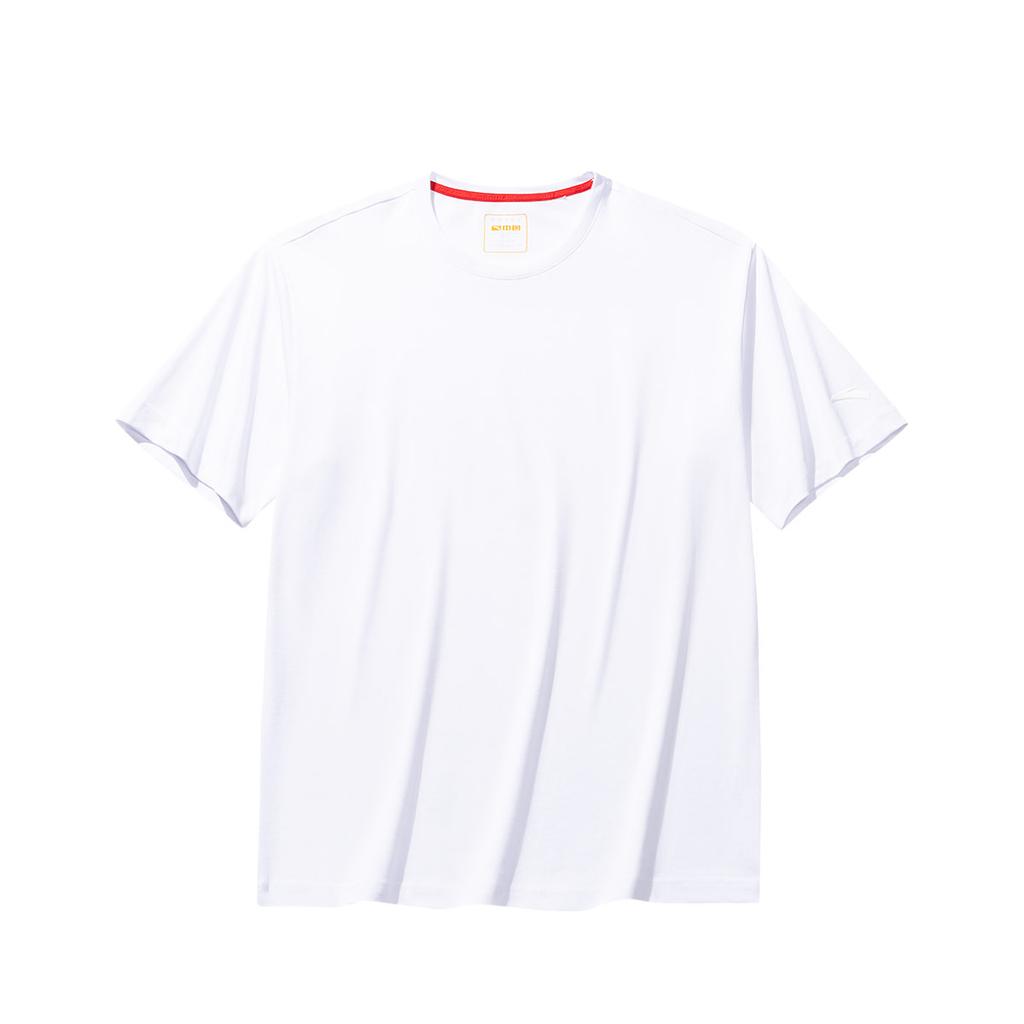 Anta Pure Cotton Loose Sports T-Shirt Unisex Tops 172437101-1