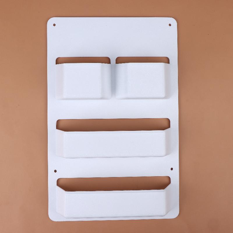 Úložná kapsa na dveře toaletního prostoru obytného vozu a karavanu Pro kazetový regálový box Bílá Vysoká kvalita Úložný prostor pro RV