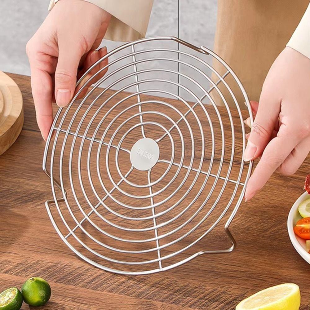 Thickened Food Steamer Shelf Heighted Foot Kitchen Steamer Holder  Steaming Dumplings