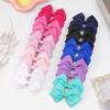 20Pcs 4inch Sweet Candy Color Bow Hair Clip Set for Baby Girls Cute Ribbon Hairpin Kids Headwear Children Hair Accessories Gifts