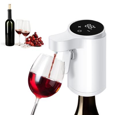 Distributeur de Vin Intelligent à Écran Tactile Aérateur Électrique Rechargeable Distributeur de Vin à Une Main Extracteur de Vin