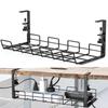 No Punching Under Table Storage Rack Sturdy Desk Wire Organizer  Kitchen