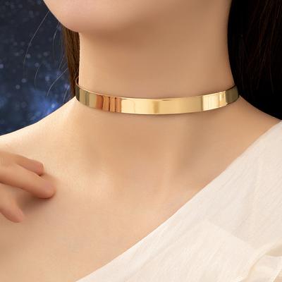 Mode Exagéré Punk Hip Hop Collier Design Personnalité Sens Esthétique Sexy Chaîne de Clavicule Hipster Rue Enchère Collier