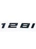 ABS Auto Kofferraum Buchstaben Logo Plakette Emblem Aufkleber für BMW 1er Serie 116i 118i 120i 125i 130i 135i 140i E81 E82 E87 E88 F20 F21 bis2