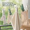 Hook Clothes Drying Hook Clothes Drying Clip Clothes Drying Rack Invisible Fixing Clip Windproof Household Clip