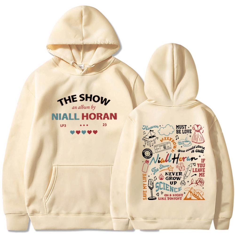 

Niall Horan Hoodie The Show Live on Tour 2024 Hoodie Unisex Harajuku Long Sleeve Sweatshirts L