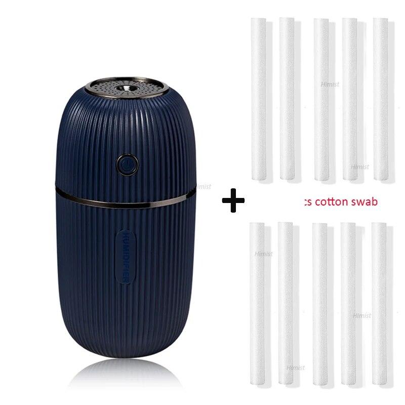 Umidificatore M 300ml Ultrasonico Usb Diffusore di Oli Essenziali Aromatici Lampada Notturna Colore Romantico Nebulizzatore Portatile