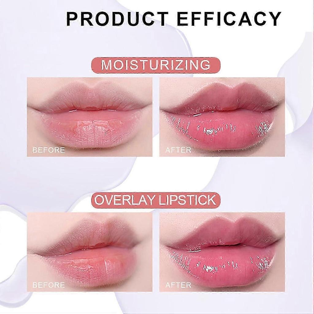 high quality 6Pcs Lip Glow Oil, Hydrating Moisturizing Lip Oil Glossy Lip Gloss Lip Oil Non-Sticky Lip Glow Oil, Long-Lasting Nourishing Lips