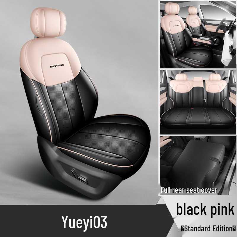 Breathable, perforated car seat covers for the 2025 Bestune Yueyi 03.