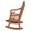 Dollhouse Miniature Chair Exquisite Details Bright Color Miniature Dollhouse Wooden Furniture for