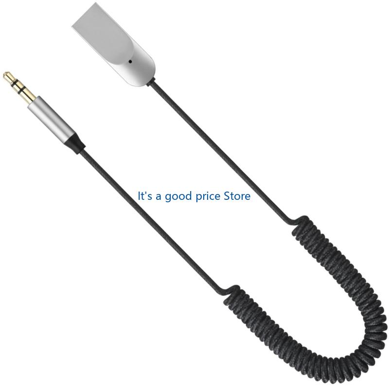 

Car Sound Bluetooth-compatible Converters With Enhanceds Voice Recognition 3.5mm AUXs Output And USB Power Supply чёрный