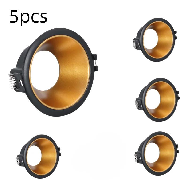 

5 шт. MR16/GU10 осветительный прибор, встраиваемый потолочный светильник, патрон для лампы, основание, безободковый кронштейн для точечного светильника