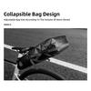 Fahrradsatteltasche Regendichte Fahrrad-Hecktasche 10L Großes Fassungsvermögen mit Rahmen für Mountainbike- und Straßenfahrten