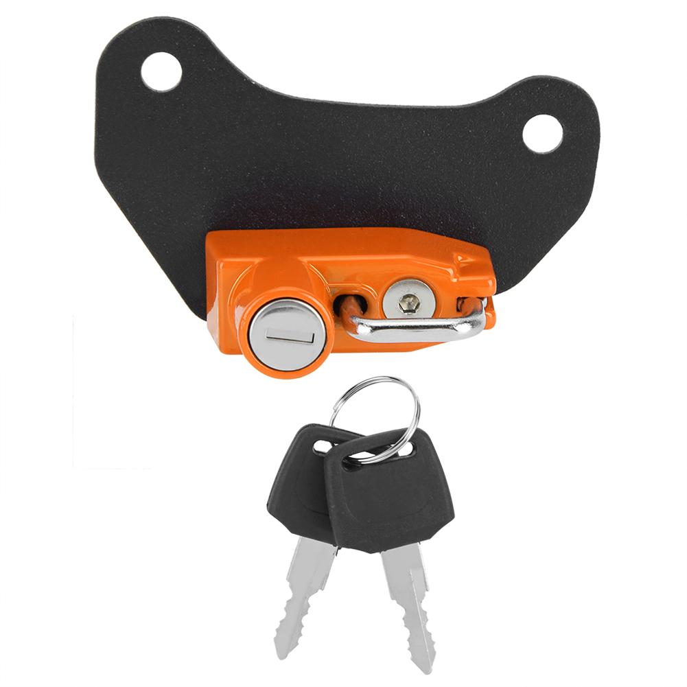 Motorcycle Modification Aluminum Alloy Helmet Lock Mount Hook Fit for Indian ScoutOrange