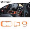 Inner Gear Shift Cup Holder Center Cover Trim For Jeep Wrangler JL JT 18+ Orange