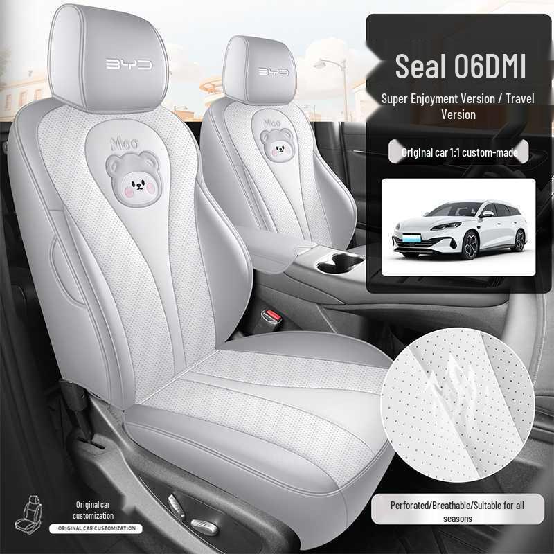 Custom Full Cover Travel Car Seat Covers for 2026 BYD Seal 06dmi Super Enjoyment Edition