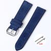 Vintage Suede Leather Watchband 18mm 19mm 20mm 22mm Watch Strap for Seiko Handmade Stitching Bracelet for Huawei Watch GT2/3/4