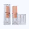 12.1mm INS Transparent Matte Crystal Acrylic Square Lipstick Tube Empty Lipstick Bottles Refillable Containers Lip Balm Tube