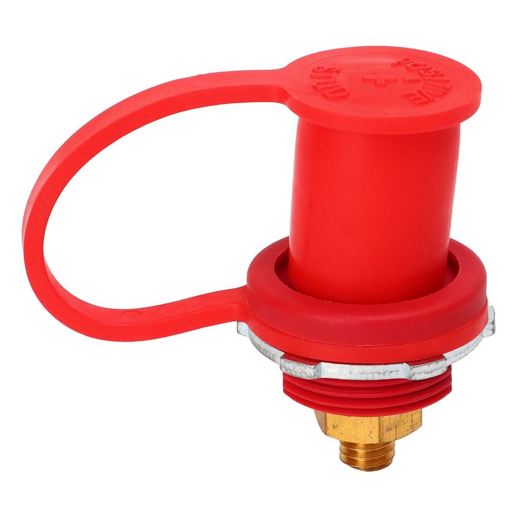 250A Battery Terminal Connector 3 8in Strong Strength Brass Stud Terminals for Car RV Boat Red