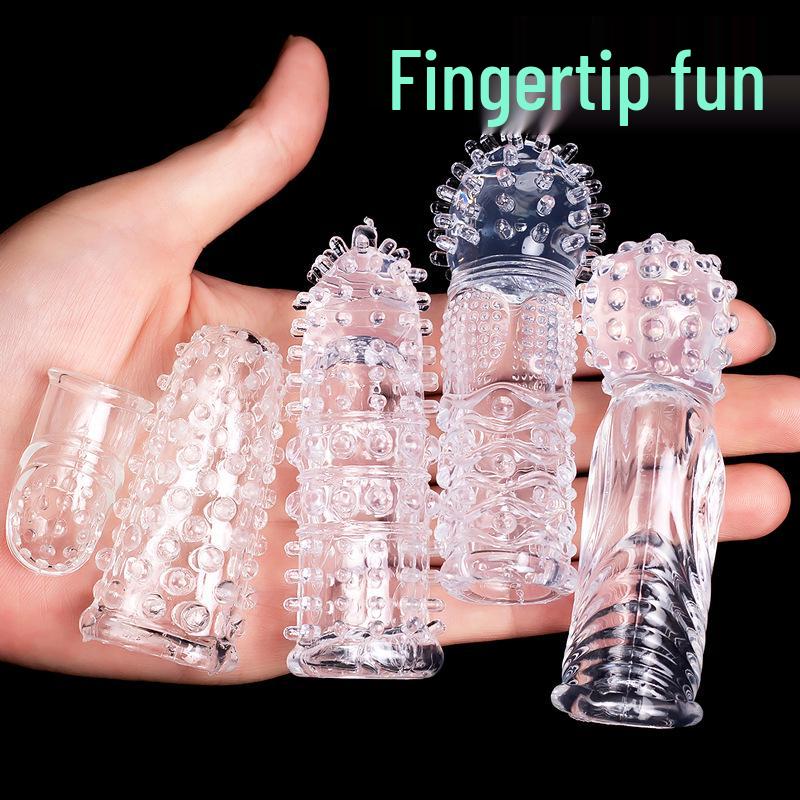 Wolf Tooth Erotic Finger Cots for Women - Teasing & Passionate Couple Play