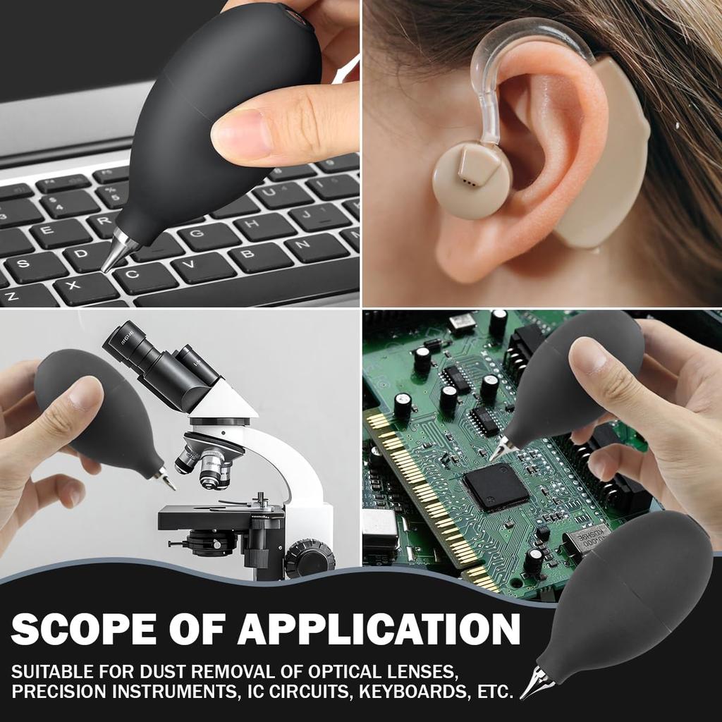 1/2PC Mini Pump Cleaner for Camera Lens Blowing Super Strong Air Dust Blower Mini Pump Cleaner Home Circuits Air Blower Cleaner