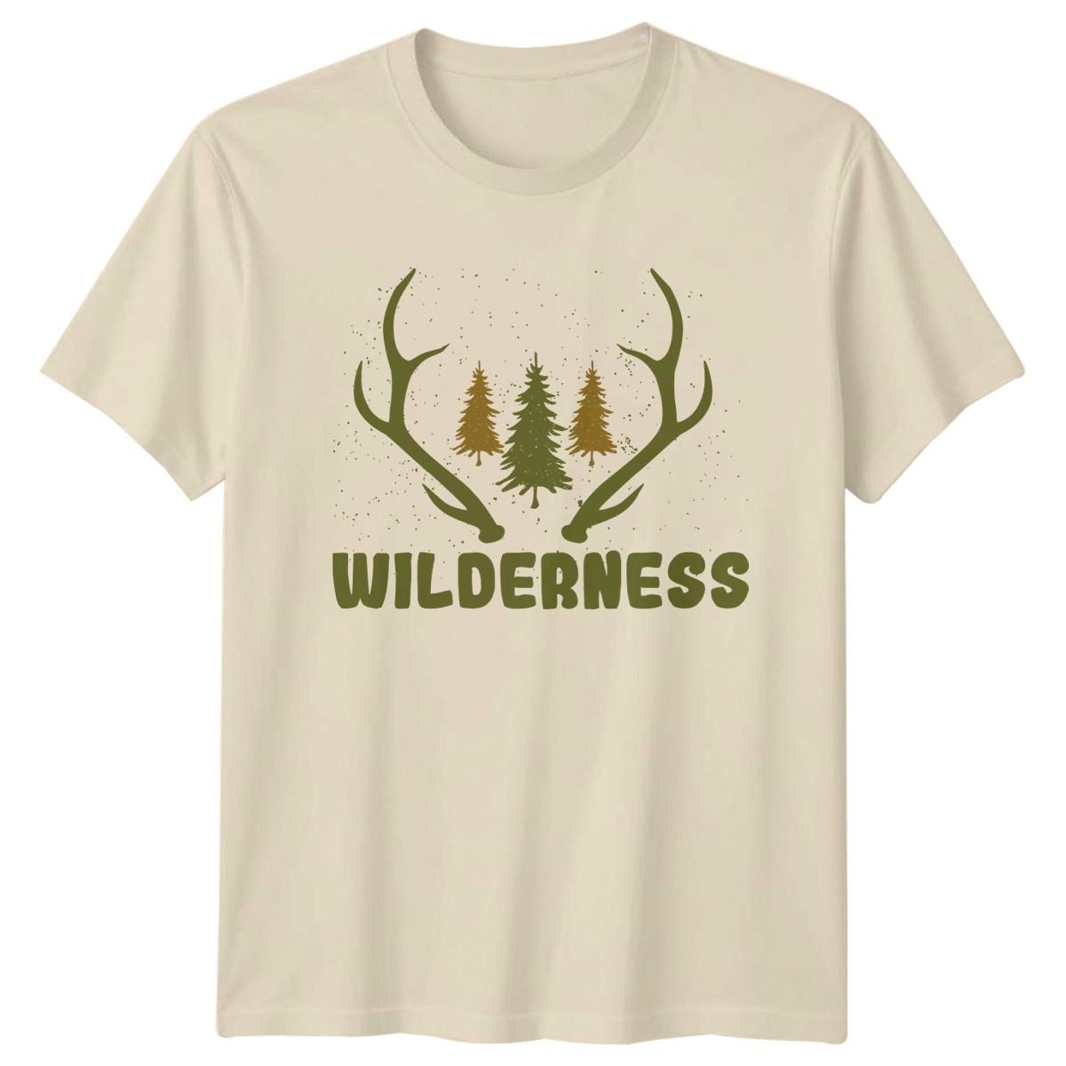 Wilderness T-Shirt Wilderness Forest Outdoor Nature Gift For Him And Her S