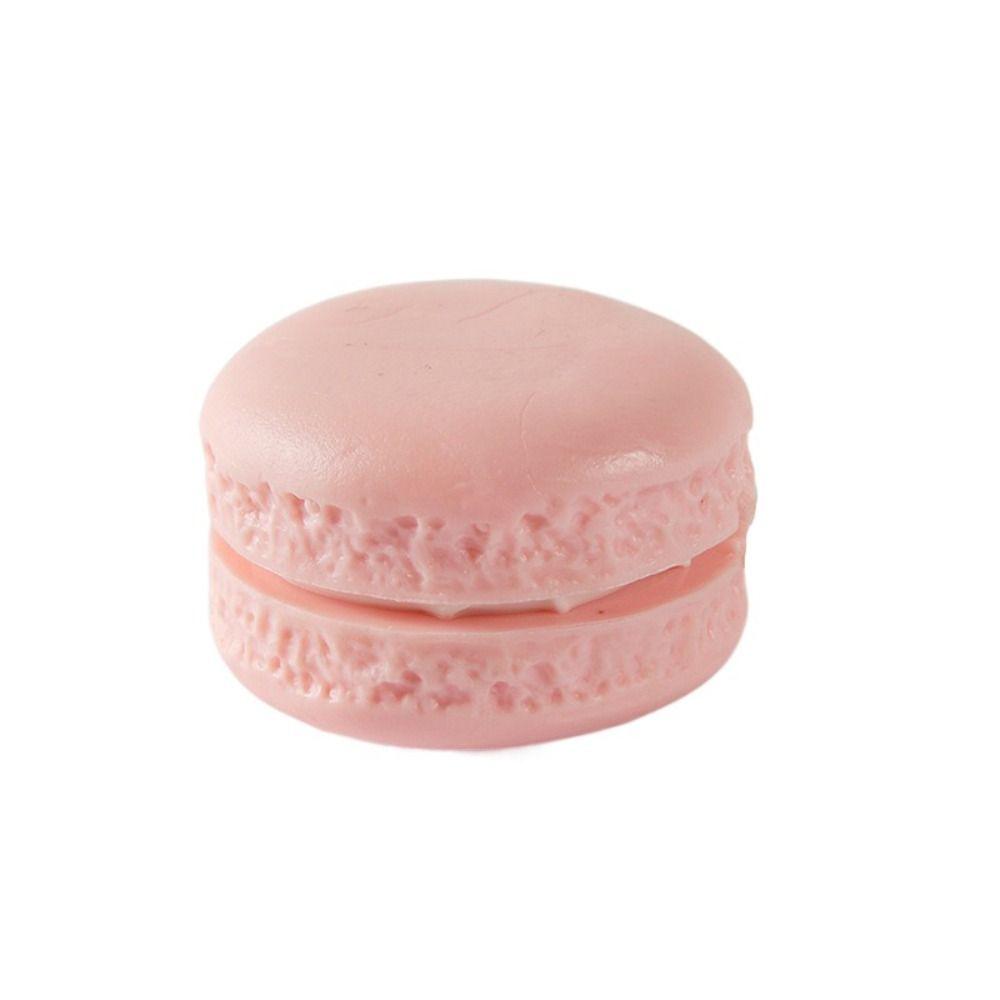 

Pretend Play Faux Macaron Model PVC Simulated Macaron Model Fake Food Toys Photography Props розовый