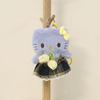 Cat Plush Keychain With Soft Pp Cotton Filling For Bag Decor And Gift
