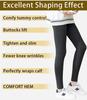 High-Waisted Elastic Autumn/Winter Fitness Pants with Plus Velvet Thickness for Casual European & American Sports Style