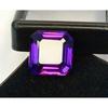 Stunning Purple Pink Sapphire Natural Asscher Cut 9-11 Ct Certified Gemstone