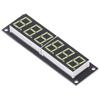 LED Display Digital Tube 6 Digit 7 Segment Decimal White Light Digital Display Module