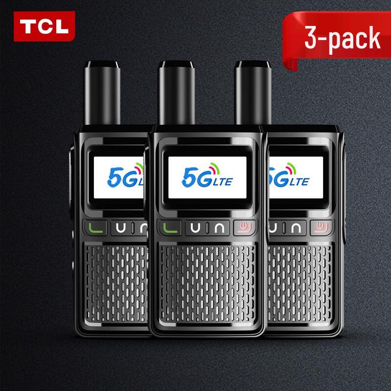 

TCL HL116 4G Nationwide Two-Way Radio (3-Pack) (CN version)