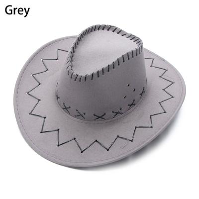 Accessories Western Style Panama Jazz Hat Wide Brim Suede Cowboy Hat Felt Fedora Hat